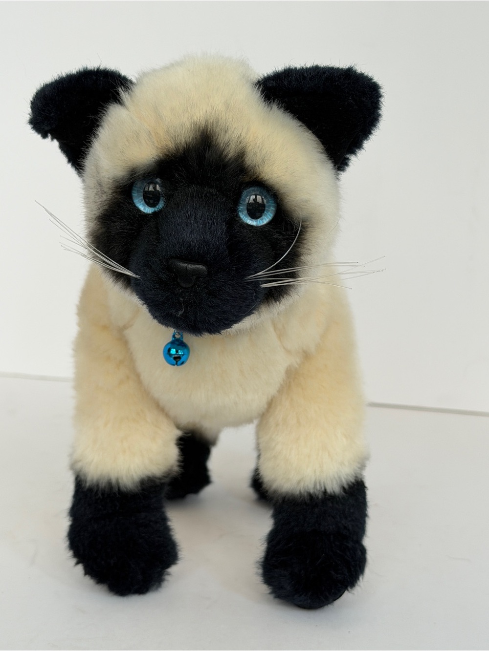 My Twinn Poseable Pets Siamese Kitty Cat Plush 10" Stuffed Animal Realistic